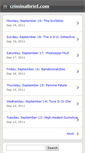 Mobile Screenshot of criminalbrief.com